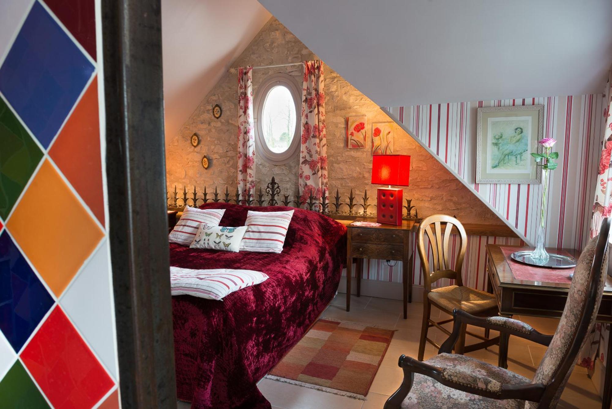 Le Grand Logis - Guest House - Bed And Breakfast Marchais  객실 사진
